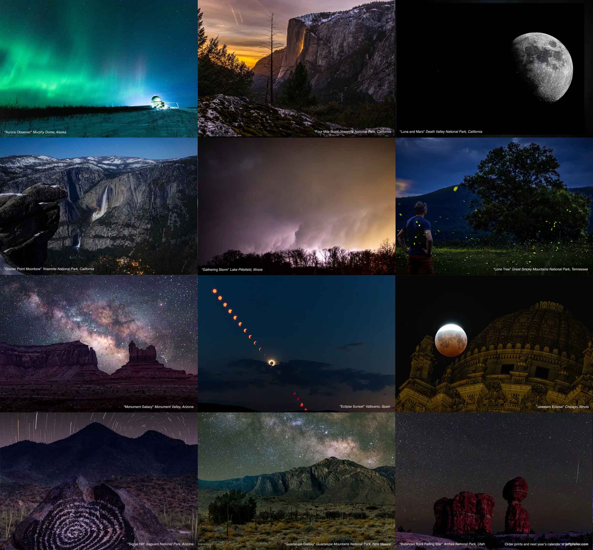 2027 Dark Sky Calendar