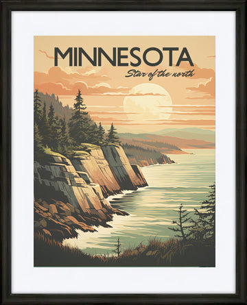 Retro Minnesota Tourism Posters